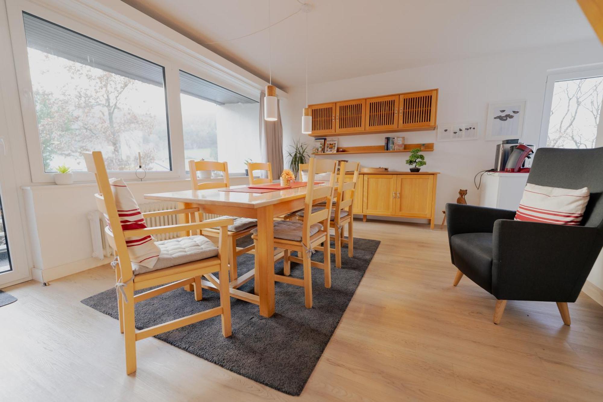 Ferienhaus Schoene Aussicht Ferienwohnung Rot Hemfurth-Edersee Esterno foto